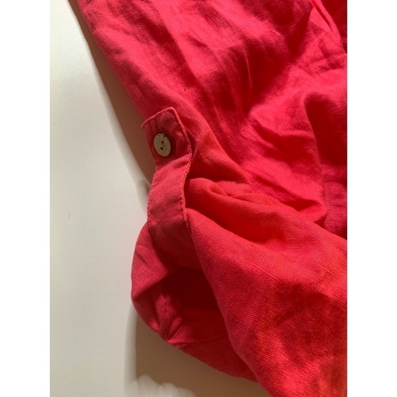 Soft Surroundings Casual Embroidered Button Down Top - Picture 5 of 9